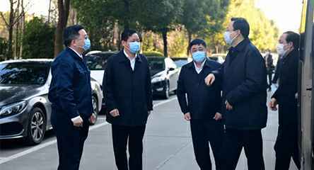 省委常委、苏州市委书记蓝绍敏来到星空网页版登录入口-星空(中国)调研